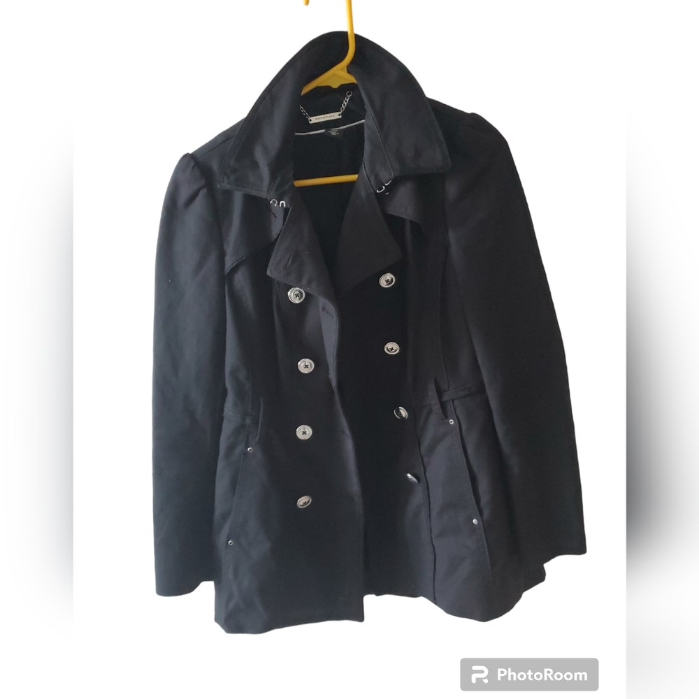 Womens White House/Black‎ Market size Xs Button up coat black